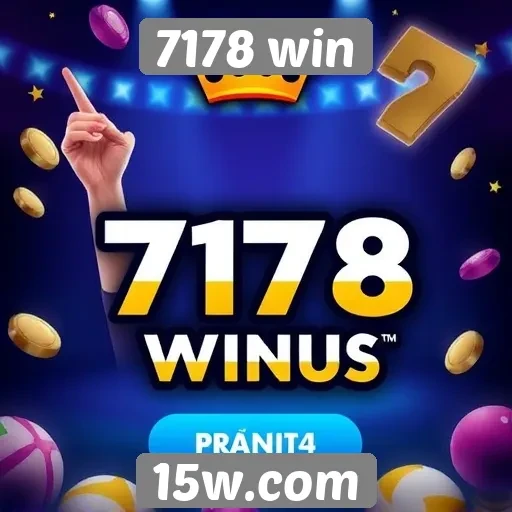 Promoções e bônus atraentes no 7178 win